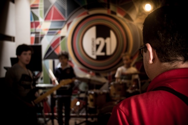 Estúdio 21 em intercâmbio e concerto no Teatro Baltazar Dias com escola de música do Porto 
