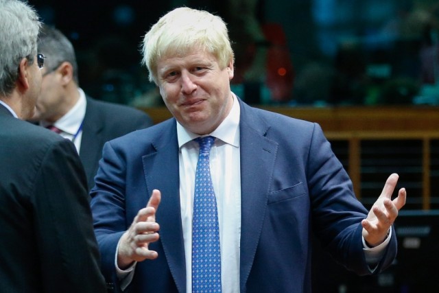 Johnson quer que a UE deixe portas abertaspara cooperação com o Reino Unido