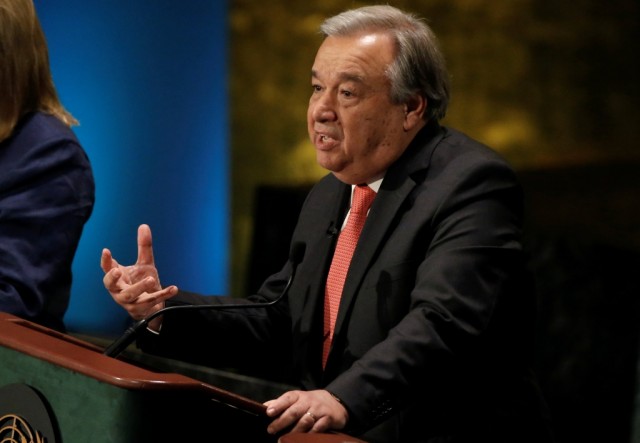 Guterres à frente na primeira votação do Conselho de Segurança das Nações Unidas