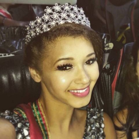 Ana Bomfim foi 1.ª dama no concurso Miss Portuguesa 2016