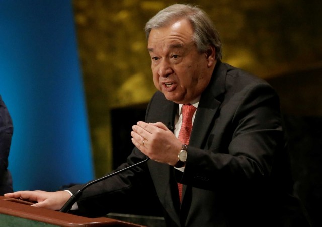 Guterres à frente na segunda votação para secretário-geral da ONU