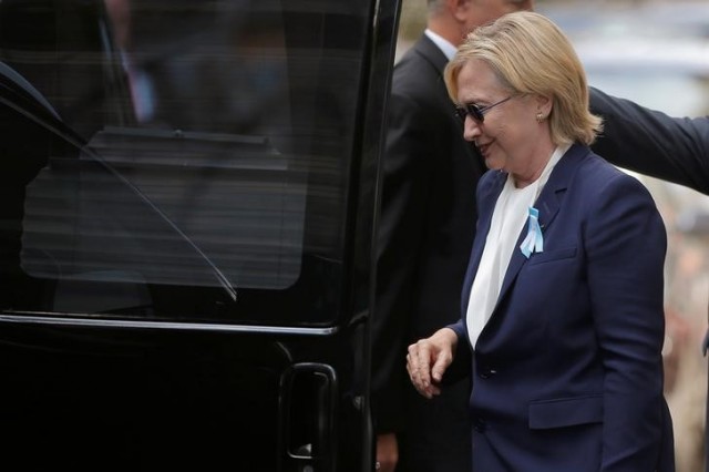 Clinton diz que está melhor e que regressa à campanha nos próximos dias