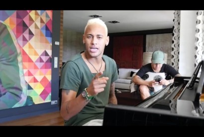 Veja o vídeo e diga se Neymar deve apostar na música