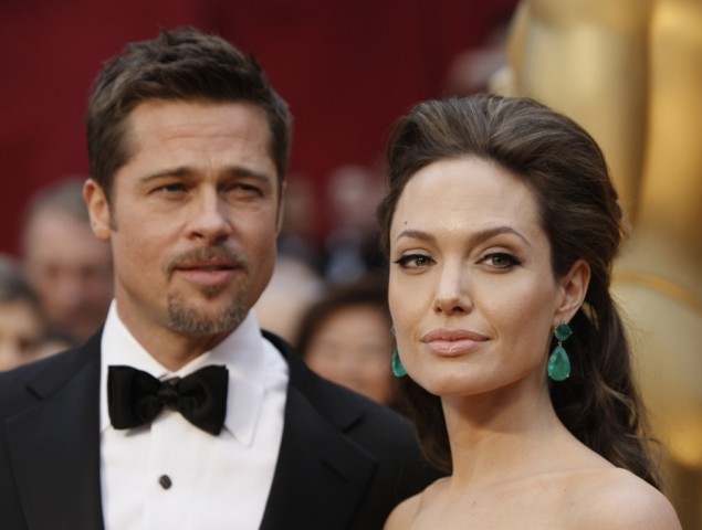 Separação de Angelina Jolie e Brad Pitt é notícia em vários sites de espectáculos