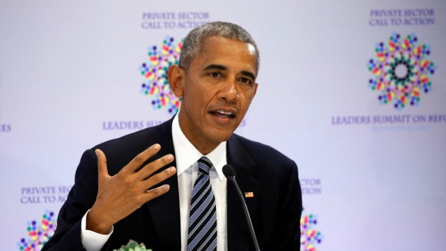 Obama considera urgente resolver crise de refugiados histórica