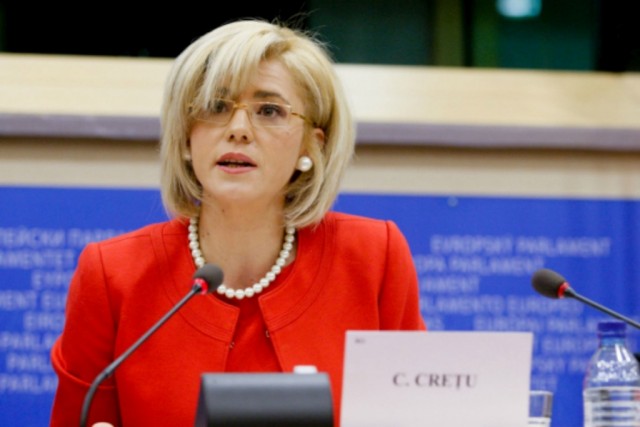 Corine Cretu com agenda preenchida