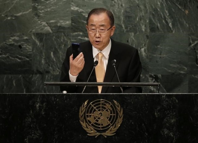 Ban Ki-moon pede às potências mundiais fim do pesadelo