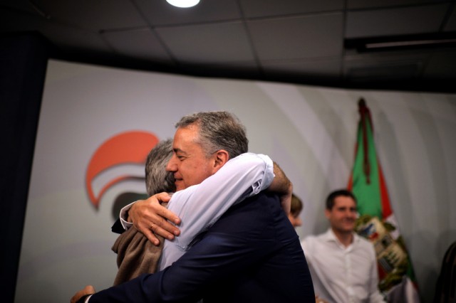Partido Nacionalista Basco mantém-se como primeira força política no País Basco