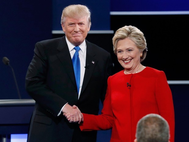 Histórico debate presidencial dos EUA em 90 segundos