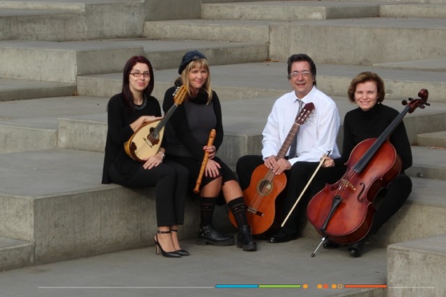 Quatro professores juntam-se para interpretar música de câmara antiga