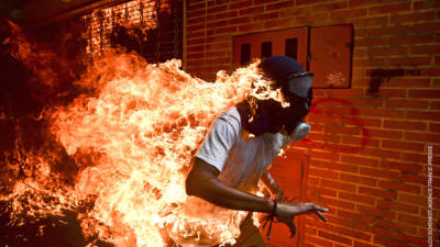 A imagem do ano foi captada na Venezuela