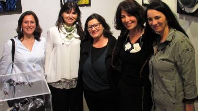 Abertura da exposição de Luz Henriques no Museu Henrique e Francisco Franco