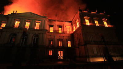 Acervo do Museu Nacional do Rio de Janeiro tinha mais de 20 milhões de peças