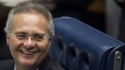 Acusado na Operação Lava Jato, presidente do Senado do Brasil diz-se tranquilo