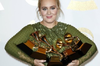 Adele domina principais categorias dos Grammy