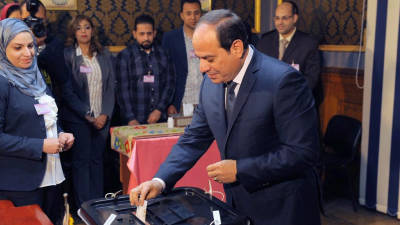 Al-Sisi reeleito presidente do Egipto com 97,08% dos votos