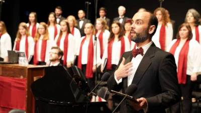 Alberto Sousa ensaia para o Grande Torneio Internacional de Tenores na Polónia