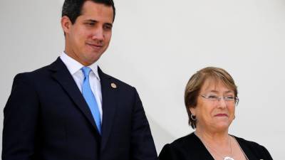 Alta Comissárias da ONU reúne-se com Juan Guaidó