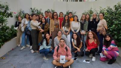 Alunos da Francisco Franco visitaram Galeria Marca de Água