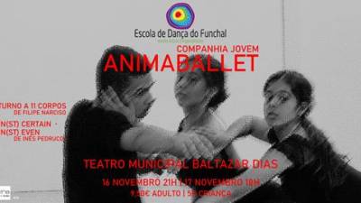 ANIMAballet apresenta espetáculo de dança contemporânea a 16 e 17 de Novembro