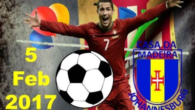 Aniversário de Ronaldo também será celebrado na Casa da Madeira de Joanesburgo