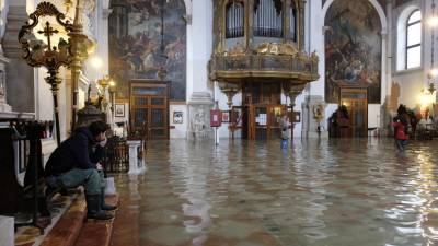 Antiga basílica de Veneza do século VII entre as 60 igrejas afectadas por inundações