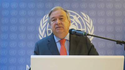 António Guterres galardoado com prémio Carlos Magno