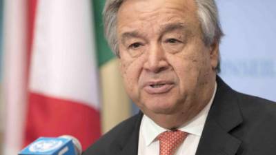 António Guterres pede mais cooperação internacional contra tráfico humano