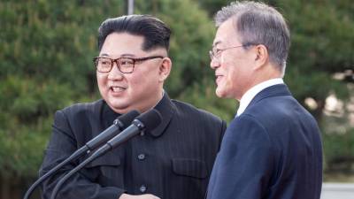 As duas Coreias vão procurar um “regime de paz permanente”