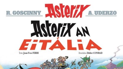 Astérix tem nova edição mirandesa com o título “Asterix an Eitália”