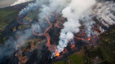 Autoridades no Havai contabilizam 82 estruturas destruídas por erupção do Kilauea