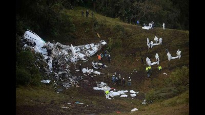 Avião da Lamia tinha combustível limitado e excesso de peso