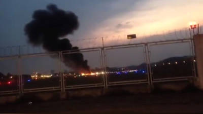 Avioneta cai em pista de aeroporto em São Paulo e provoca a morte do piloto