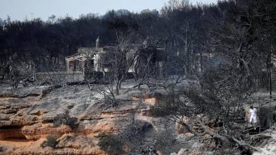 Balanço sobe para 93 mortos no incêndio de Julho na Grécia