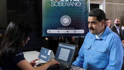 Banco Central eleva para 100% o coeficiente de caixa dos bancos na Venezuela