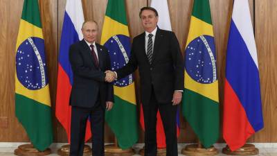 Bolsonaro e Putin juntos contra a pandemia