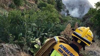 Bombeiros de Gran Canaria criticam abandono do Parque Natural de Tejeda