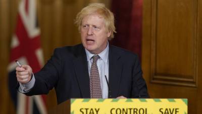 Boris Johnson lamenta manifestações “subvertidas por arruaceiros”