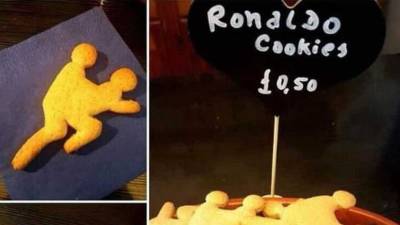 Café português no Reino Unido causa polémica com ‘Bolachas Ronaldo’