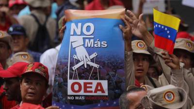 Caracas diz que se libertou da “ditadura” dos EUA na Organização de Estados Americanos