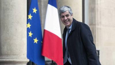 Centeno reuniu-se com Presidente francês na véspera de assumir liderança do Eurogrupo