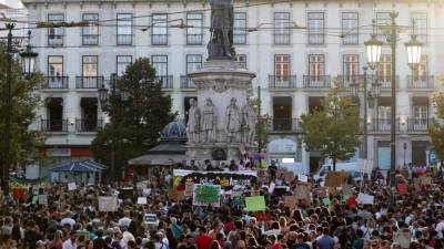 Cerca de 700 pessoas manifestaram-se em Lisboa pela defesa da Amazónia