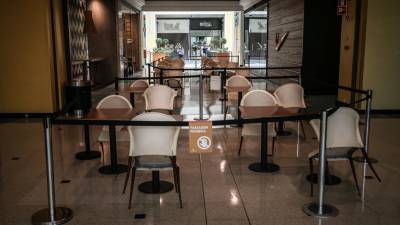Cerca de um terço das empresas de restauração não reabriu
