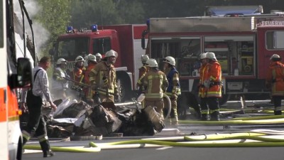 Chanceler alemã chocada com acidente rodoviário que terá matado 18 pessoas