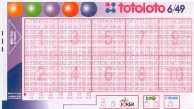 Chave do Totoloto vale 1 milhão e 300 mil euros