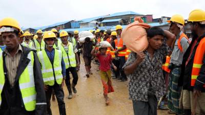 China oferece ajuda humanitária ao Bangladesh face a crise dos rohingya