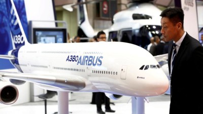 China vai precisar de cerca de 6.000 novos aviões até 2035, diz estudo da Airbus
