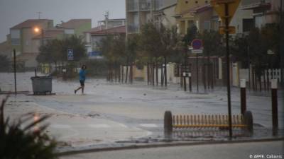Chuva torrencial e cheias fizeram três mortos no sul de França