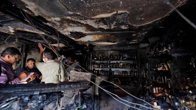 Cinco mortos em incêndio em restaurante no sul da Índia