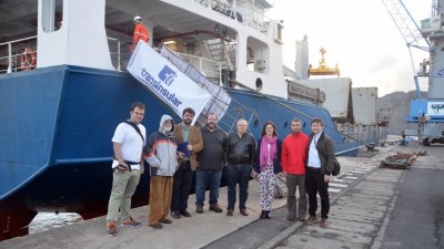 Clube de Entusiastas de Navios visitou navio Insular